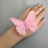 超漂亮的一款蝴蝶折纸，简单手工折纸视频教程