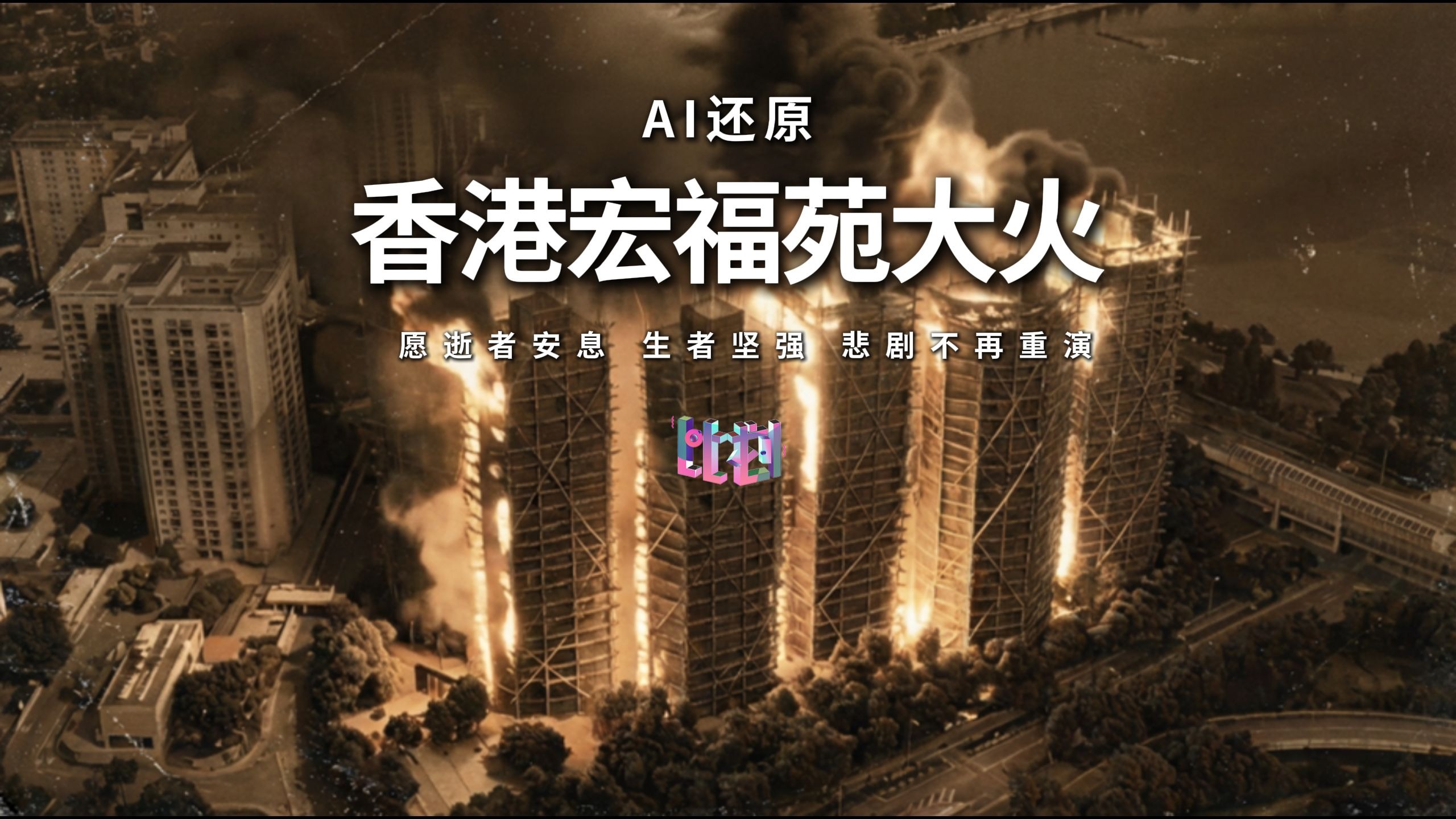 30秒AI演示香港大埔宏福苑火灾蔓延路径 警钟长鸣