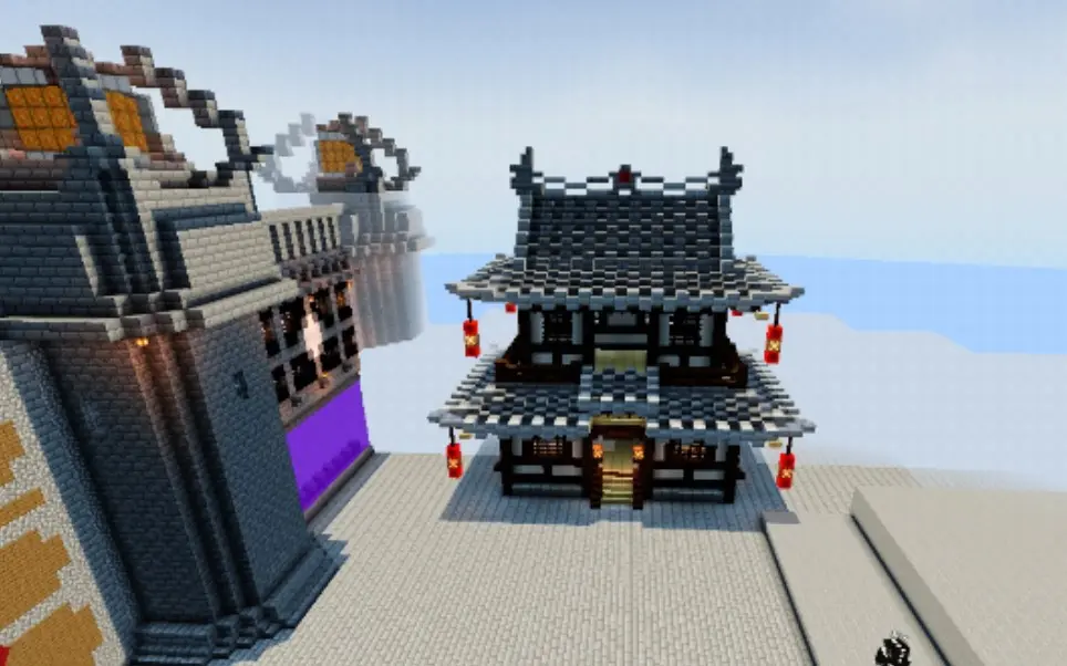 我的世界如何造中式房