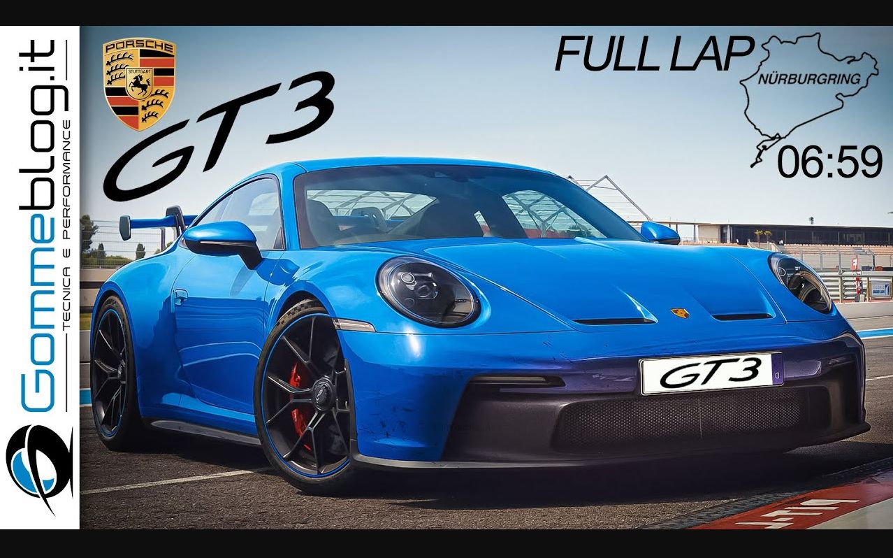 2021 保时捷 911 GT3（992）全新 4.0L 六缸发动机 510马力 - 公路上的合法赛车，比旧款GT3 RS更快！！！纽伯格林 4K