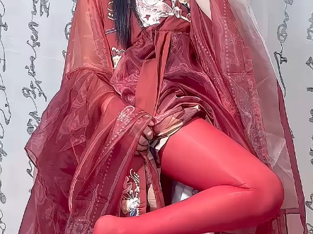 古风装＋汉元素＋一袭红妆