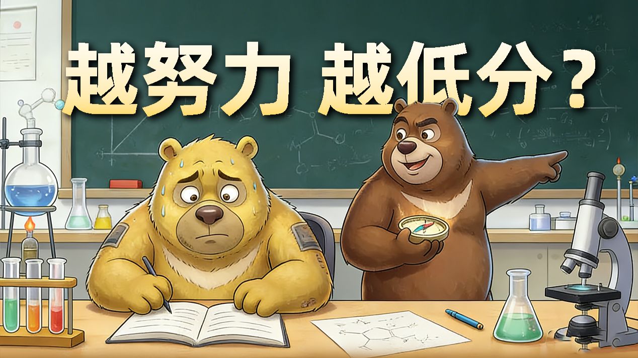 为什么你越努力学化学，分数反而越低？