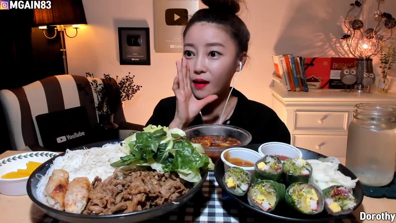 多萝西最新吃播三篇合集2019618koreaneatingshow