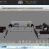 3DMAX家具单体表现-美式沙发-高精度-建模