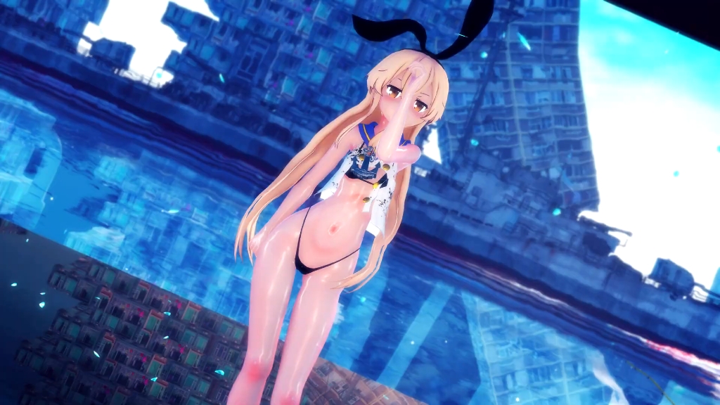 [MMD舰队] Shimakaze (타히티 폰넘버 - TAHITI Phone Number) 2025 Ver