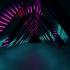 【视频素材】抽象科幻霓虹灯隧道视频素材包无版权无水印自取［1080p HD］