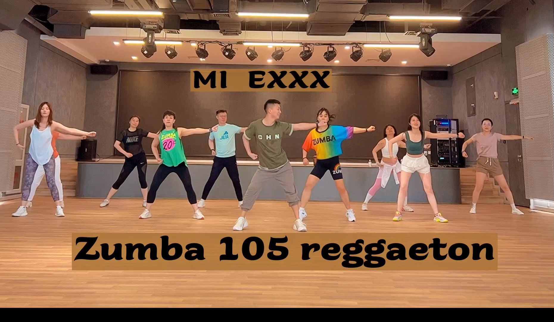 Zumba 105 reggaeton
