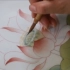 【陶瓷装饰彩绘】2.5.4 釉上工笔花鸟画技法—彩花朵、点花蕊