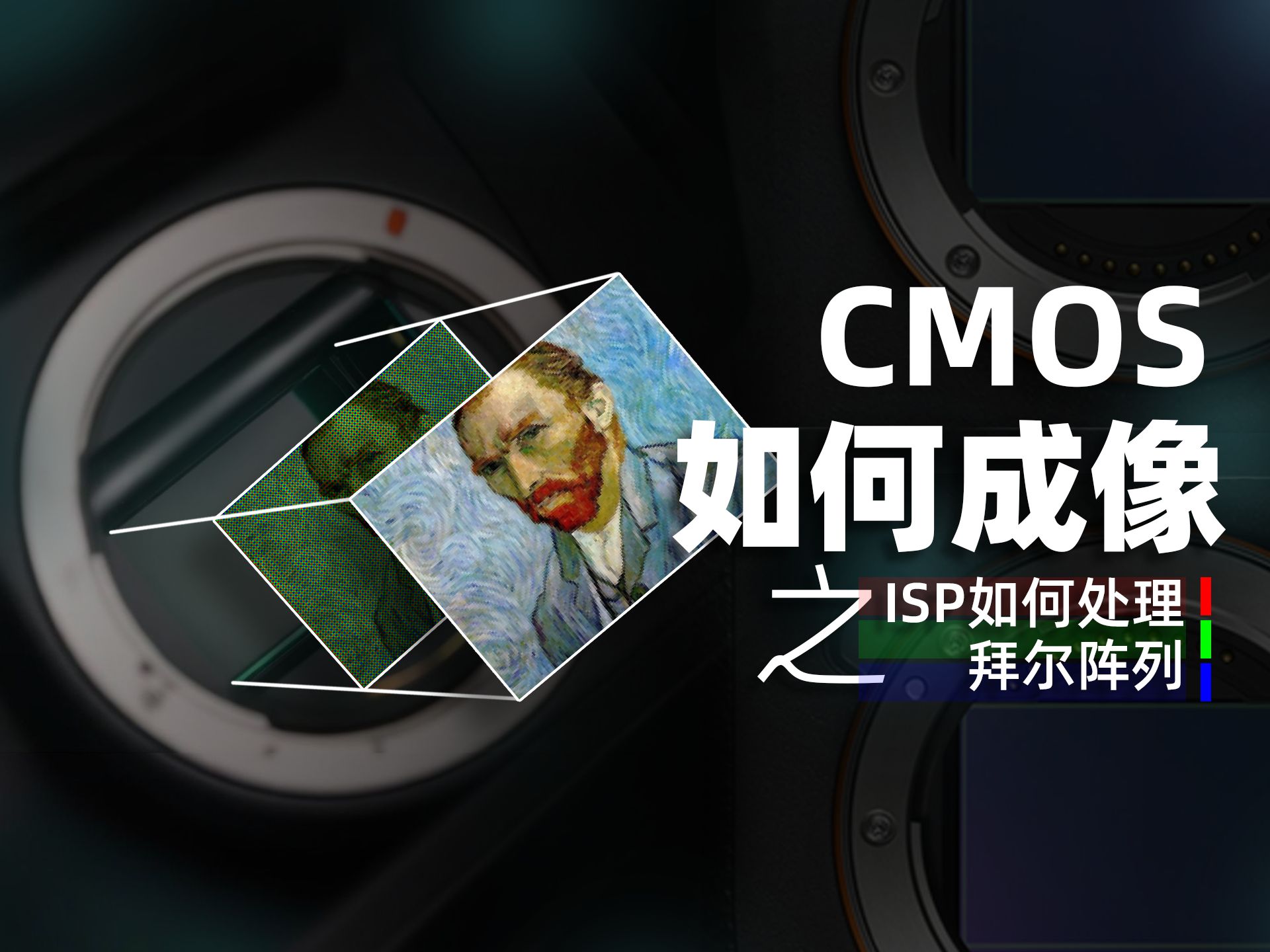CMOS看到的世界竟然这么丑？全靠ISP芯片来矫正！全景相机X4