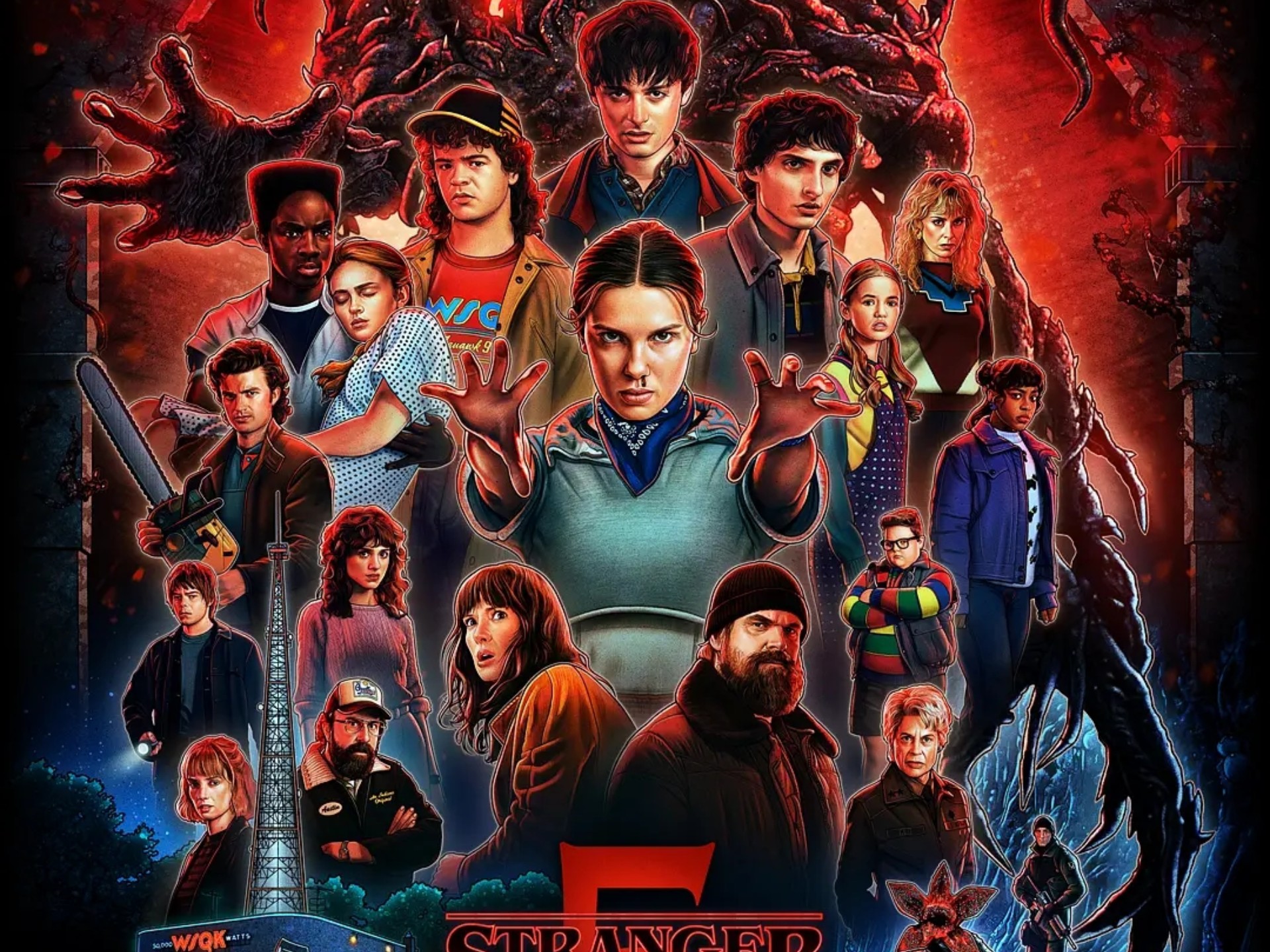 4K超清【怪奇物语 第五季】全四集 中英双字（未删减版）