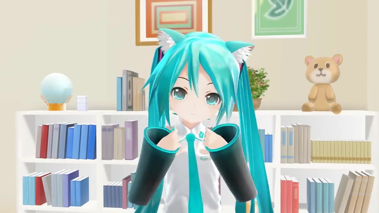全程卖萌的猫耳miku,确定不进来?