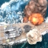 韩国大神模型布景还原鱼雷推进与爆炸效果