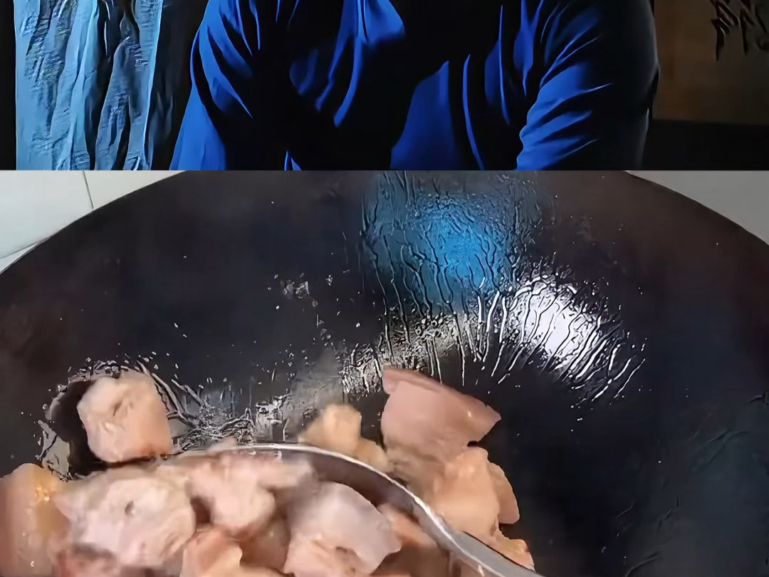 贫困时期父亲独享一头猪，让孩子们吃咸菜下米饭