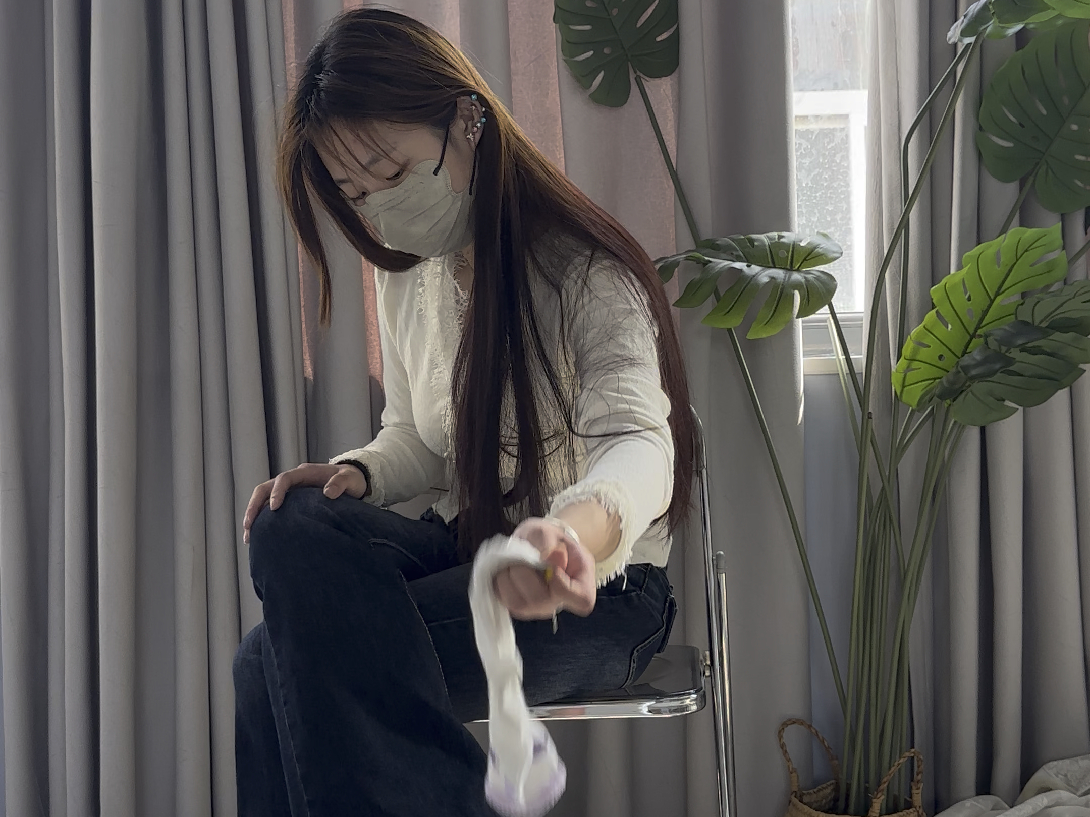 棉袜穿搭