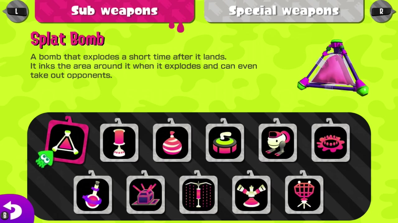 【搬运】splatoon 2 - 副武器up对各武器的影响