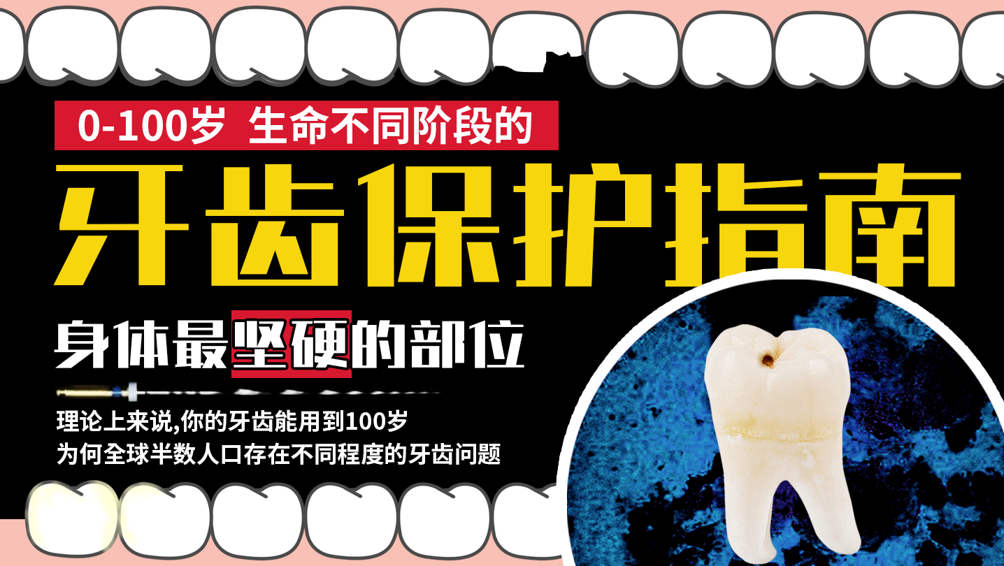 0-100岁你的牙齿会遇到哪些问题？远离牙医从这个视频开始！