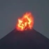 火山爆发的瞬间