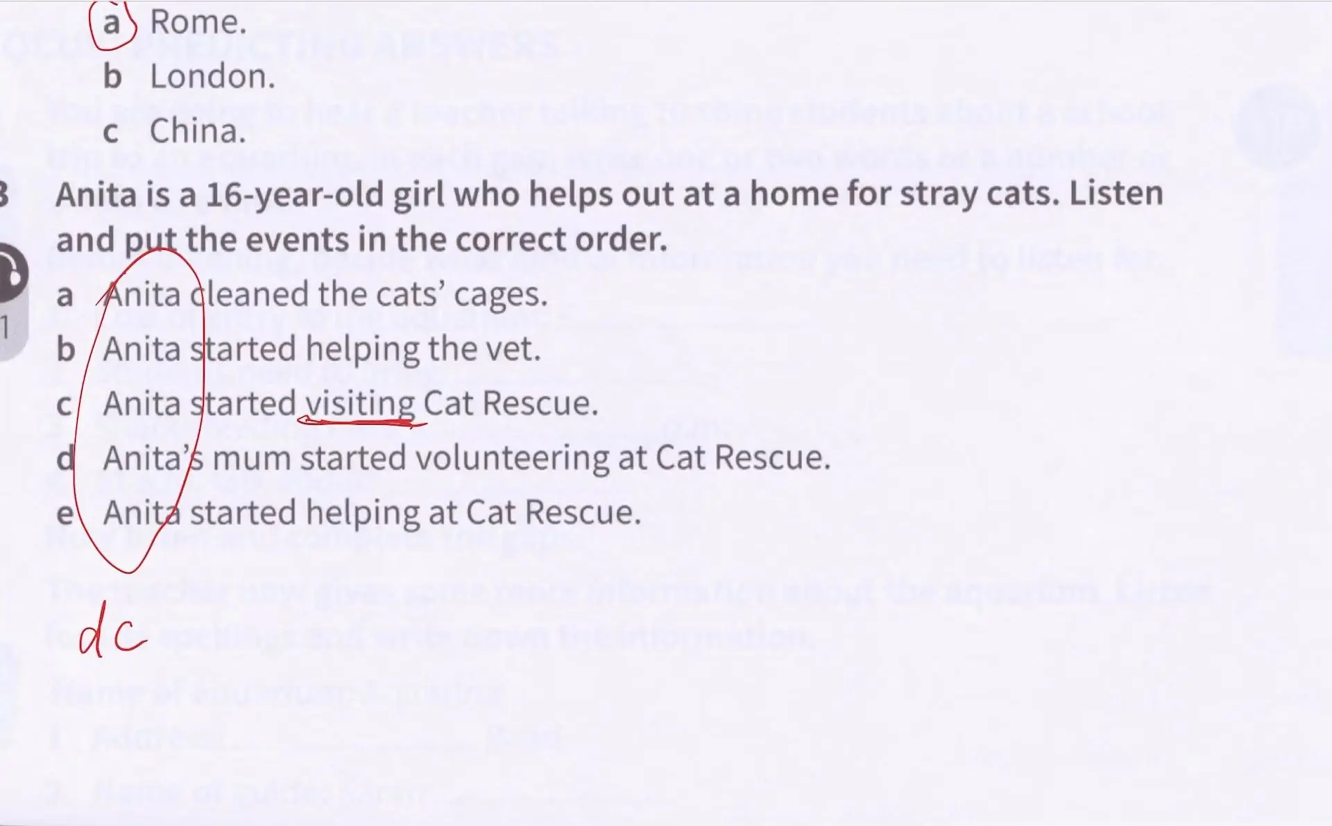 pet 官方模考题精讲精练 p42-2-3