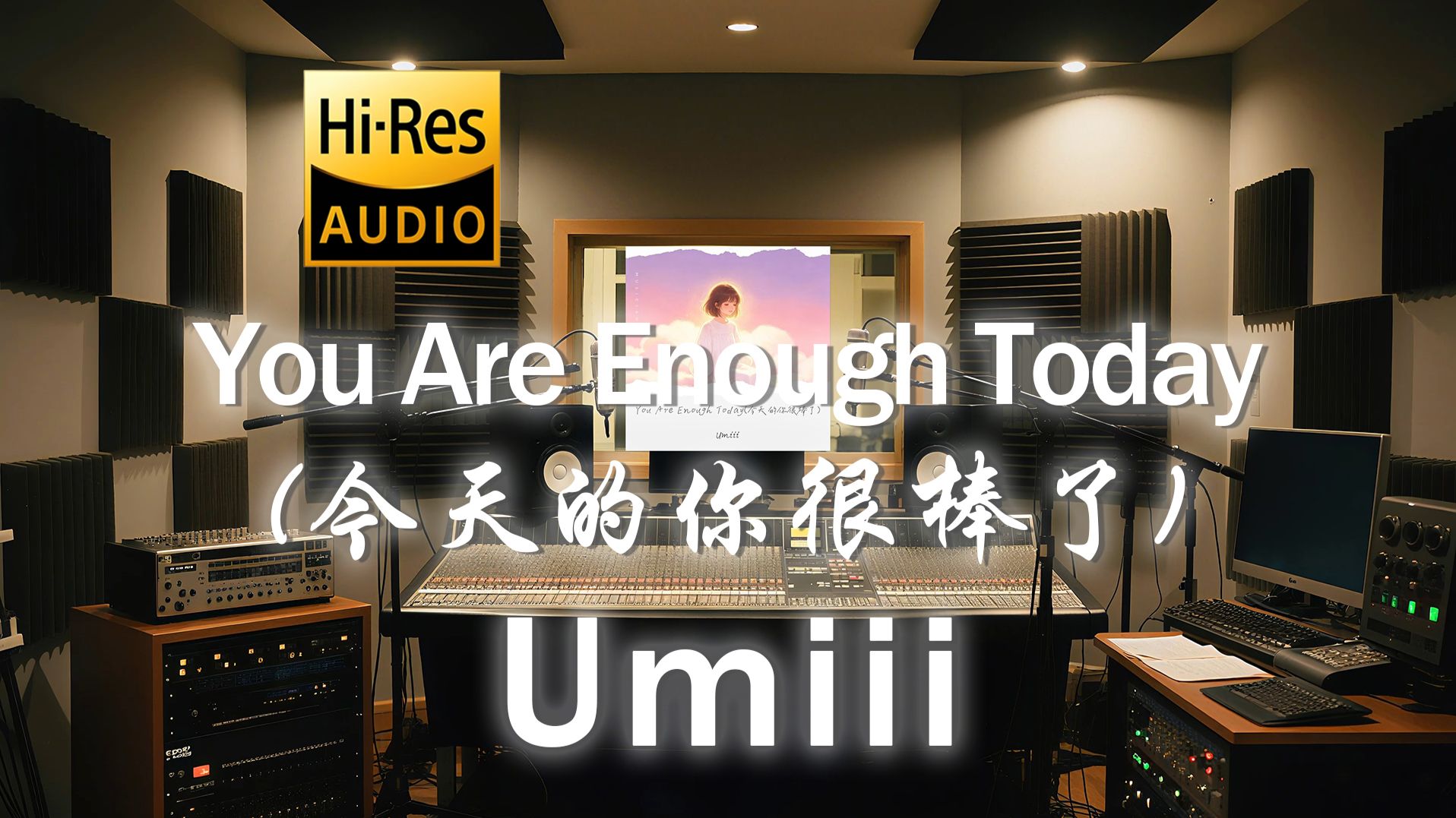 【𝐇𝐢-𝐑𝐞𝐬·无损】Umiii《You Are Enough Today (今天的你很棒了)》中英歌词纯享版 - “It' s all okay”