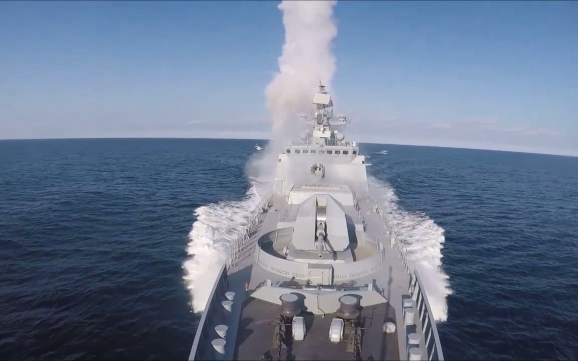 黑海俄海军发射导弹