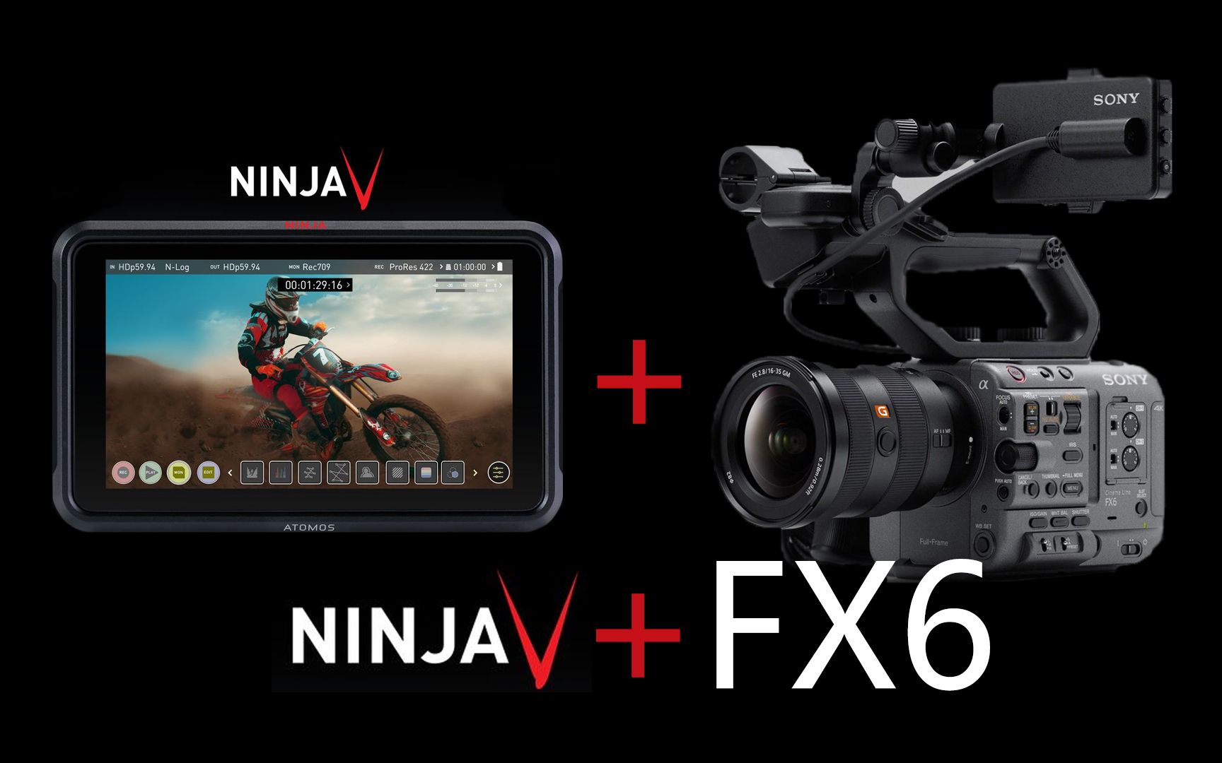 【FX6操作指南7】ninja V+FX6用HDMI2.0就够啦！