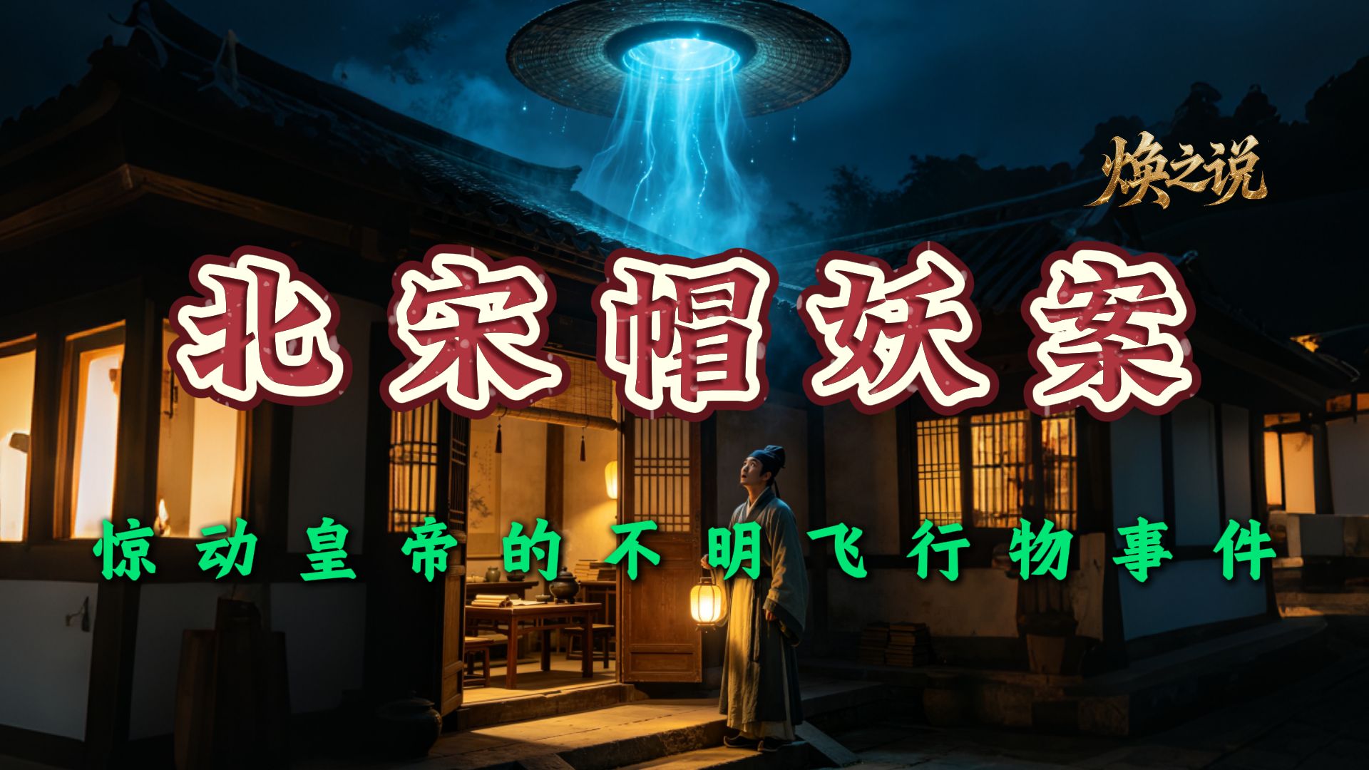 被正史记载的不明飞行物事件，北宋帽妖案，背后的真相远比UFO和妖怪更可怕