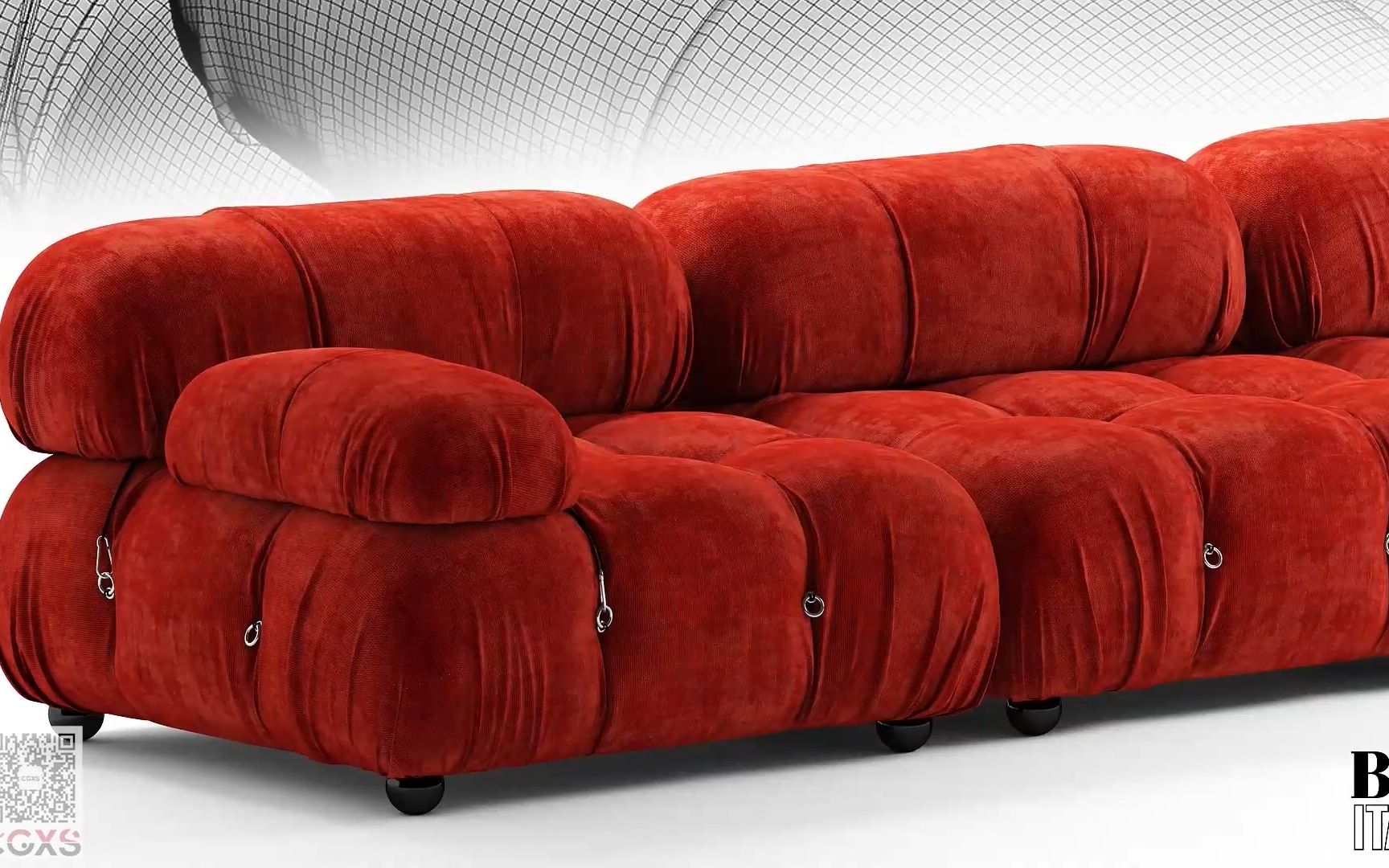Giorgetti 沙发 Dhow 系列 半圆形家具会议沙发多人沙发面料规格颜色可定制