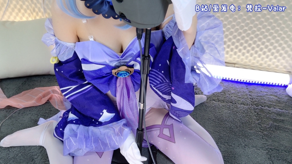 【梵拉 ASMR】心海cos 纯享耳舐~