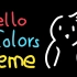 【meme】来看看肥啾的 Hello Colors meme！