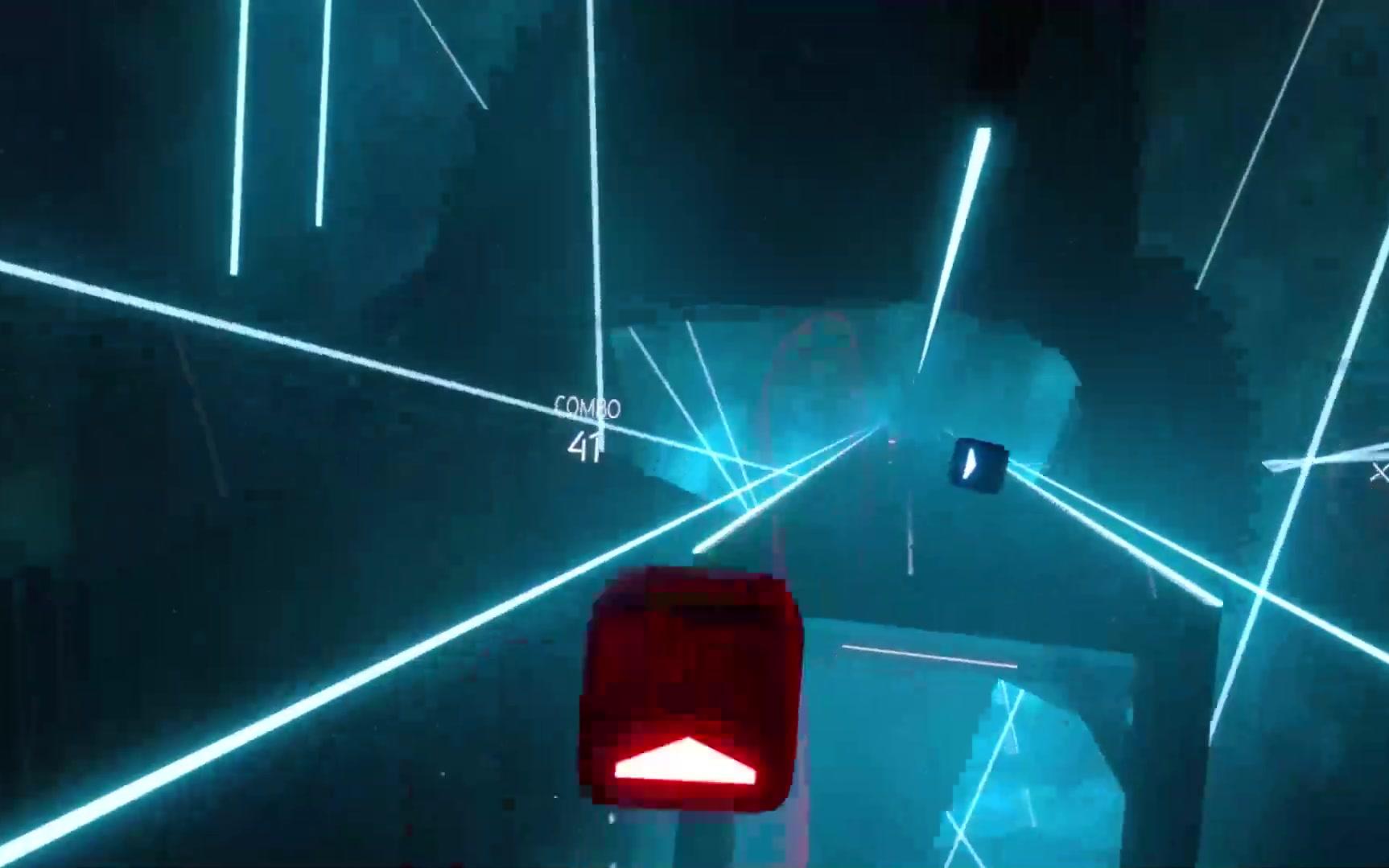 vr试玩beat saber(节奏光剑)【音游苦手】