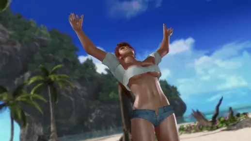 死或生沙滩排球3霞泳装展示