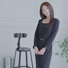 Seoyoon小姐姐的黑色连衣裙穿搭