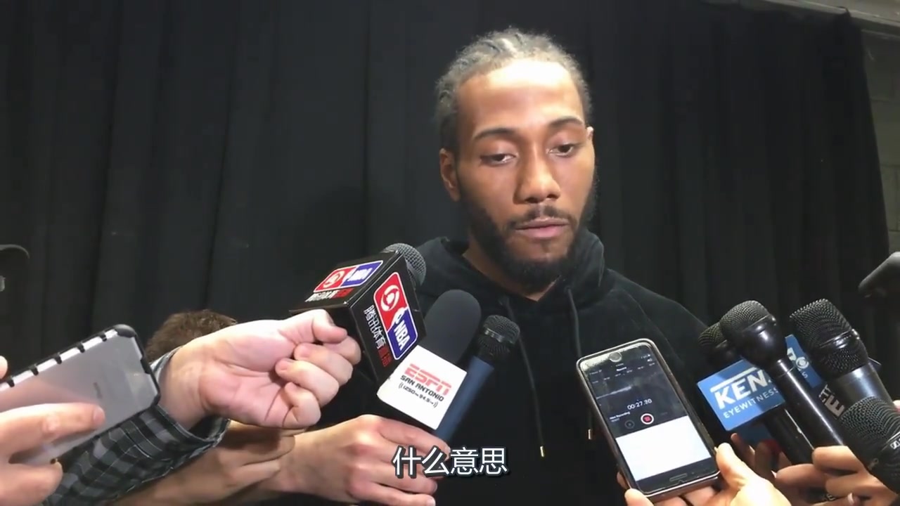 将面瘫进行到底!莱昂纳德表示自己即将复出,但归期未定