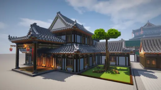 【我的世界】建築日記 中式建筑 第三十一集 （版本1.16.1）