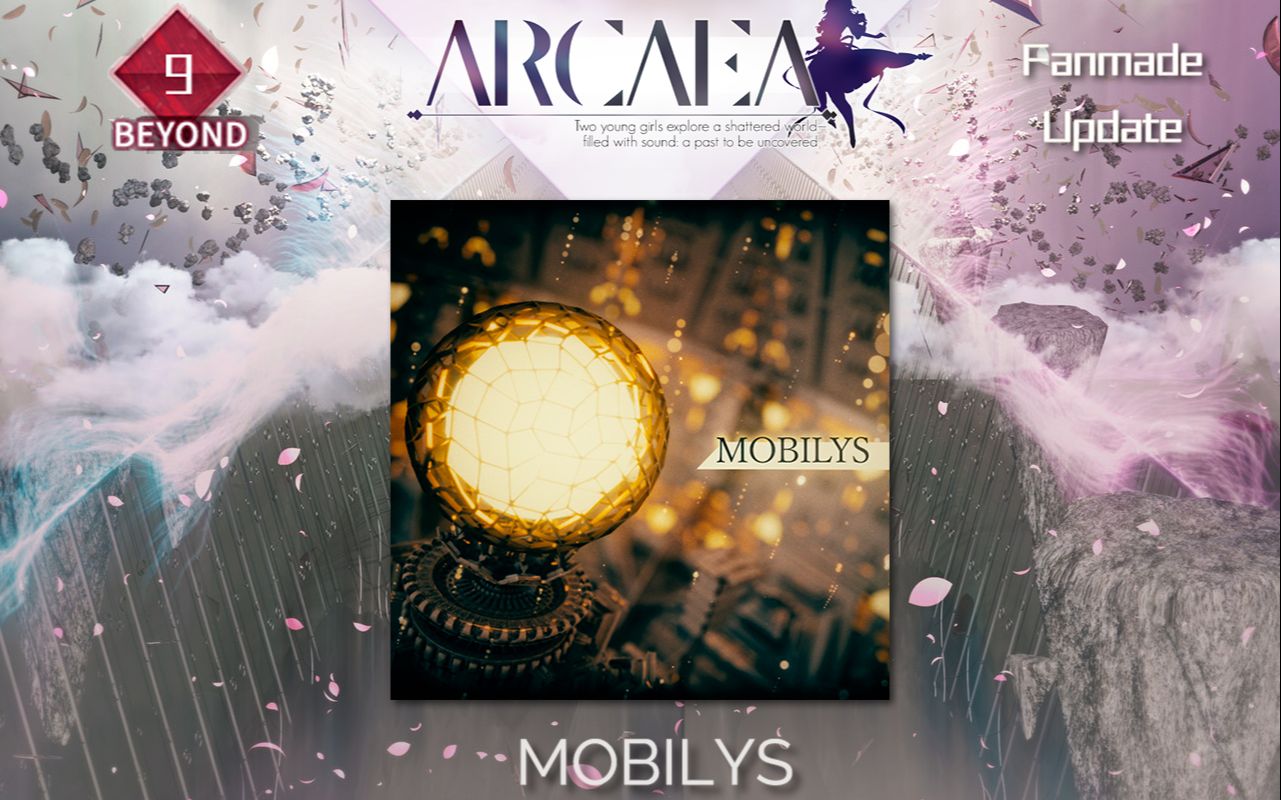 【Arcaea自制】 ~ 沉湎与海之深处  浩渺之洋中的光晕与夕阳 ~ 观赏向 MOBILYS BYD 9