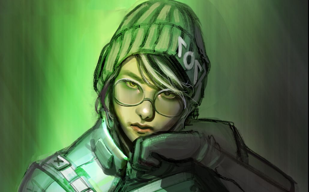 【彩虹六号白噪音dlc】带你认识新干员宅女dokkaebi 喂 在吗