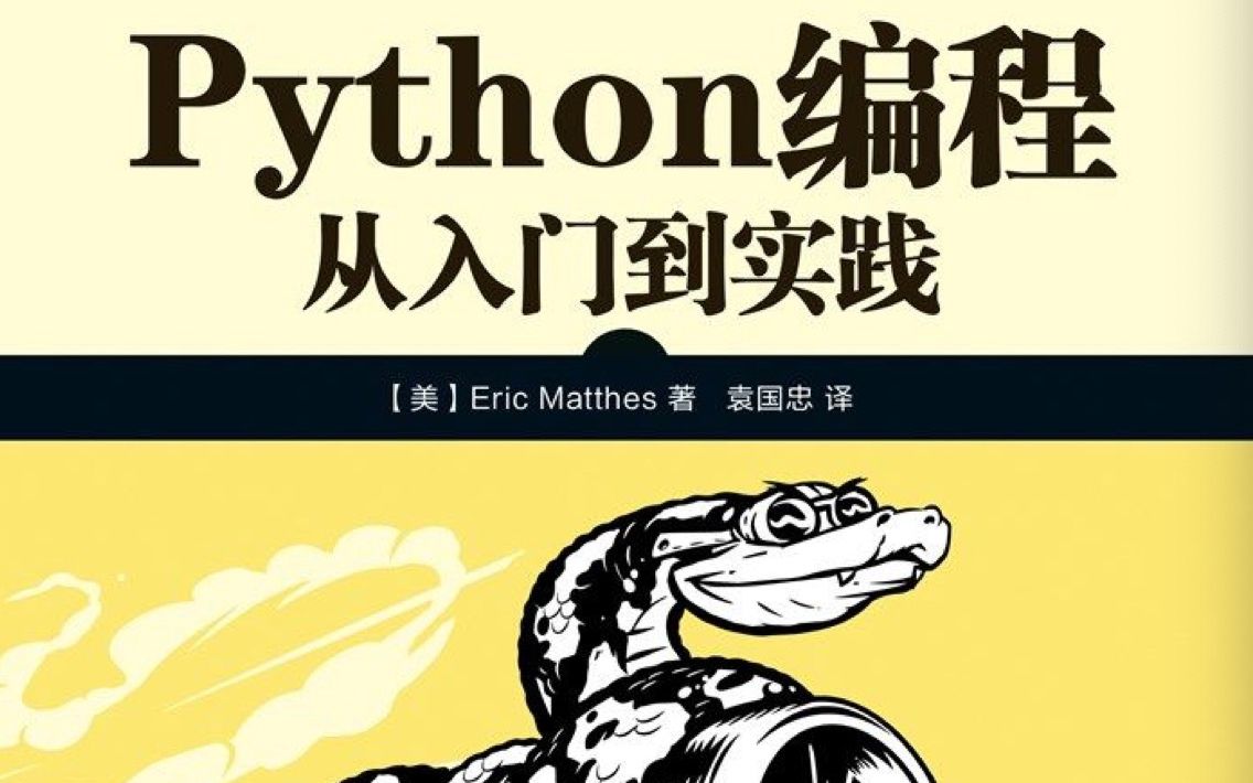 《python编程·从入门到实践》导读（全集更新中） 哔哩哔哩 Bilibili