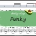 《Funky》架子鼓动态鼓谱