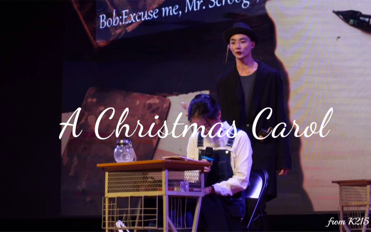 【A Christmas Carol 】-- 英语课本剧_哔哩哔哩_bilibili