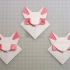 【折纸-教程】会变脸的“小狐狸”书签？