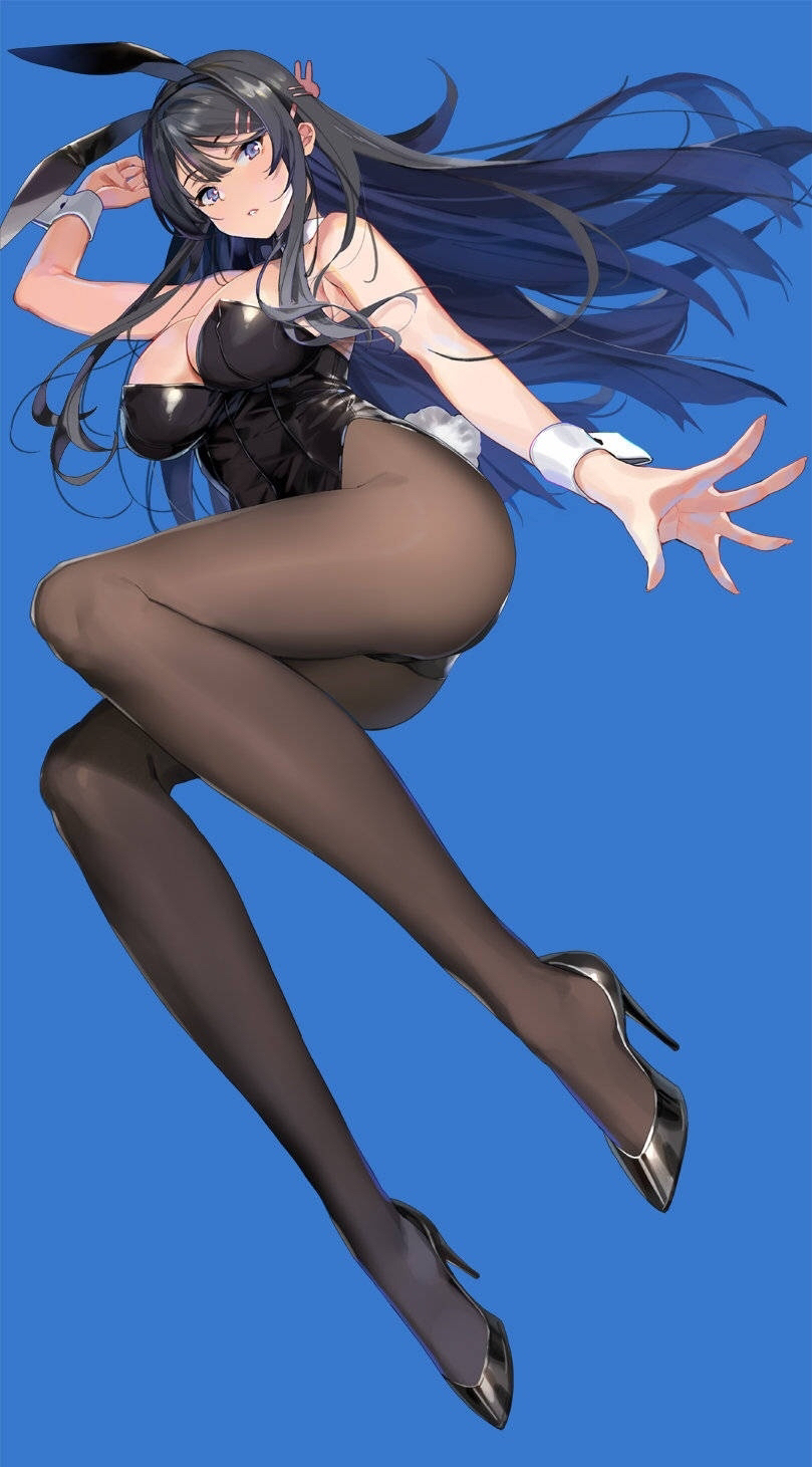 【咩咩の美图精选】兔女郎学姐.高质量二次元少女壁纸