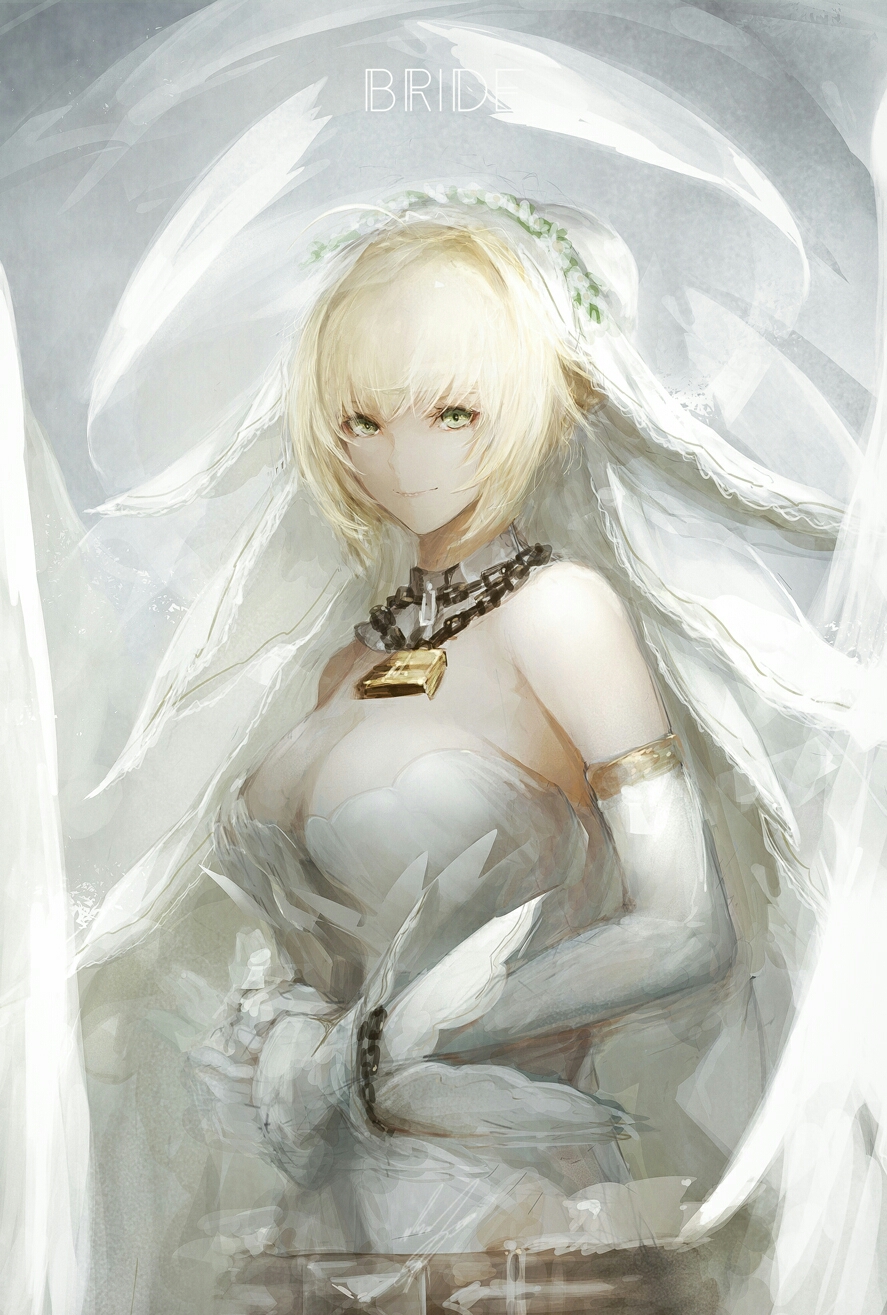 fgo英灵-「尼禄·克劳狄乌斯[花嫁篇」「up精选超清壁