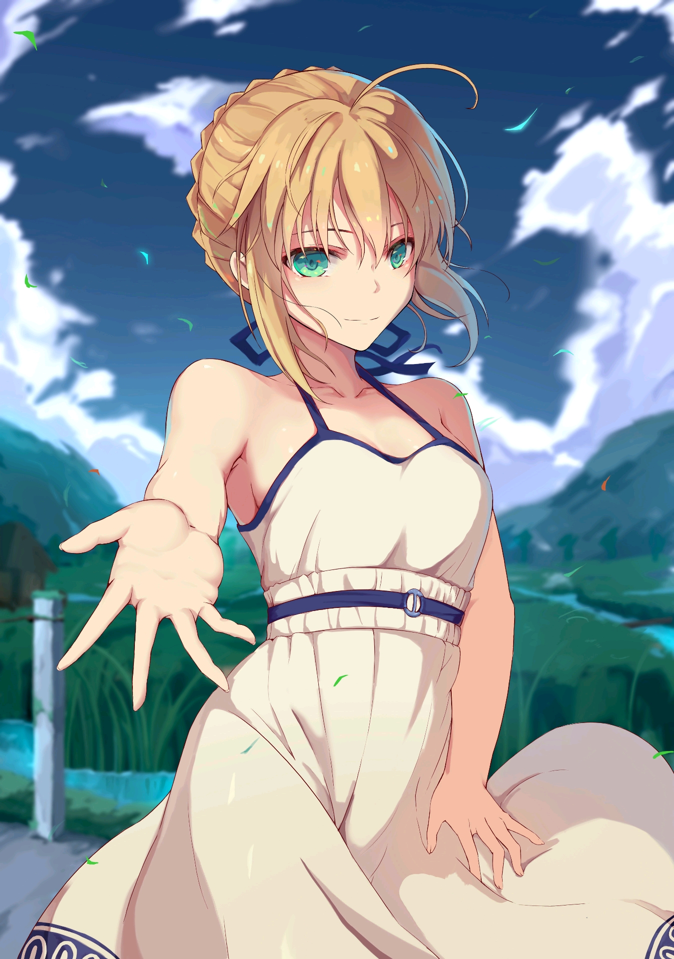 动漫人物系 fgo 吾王saber! 高清壁纸精选(1)