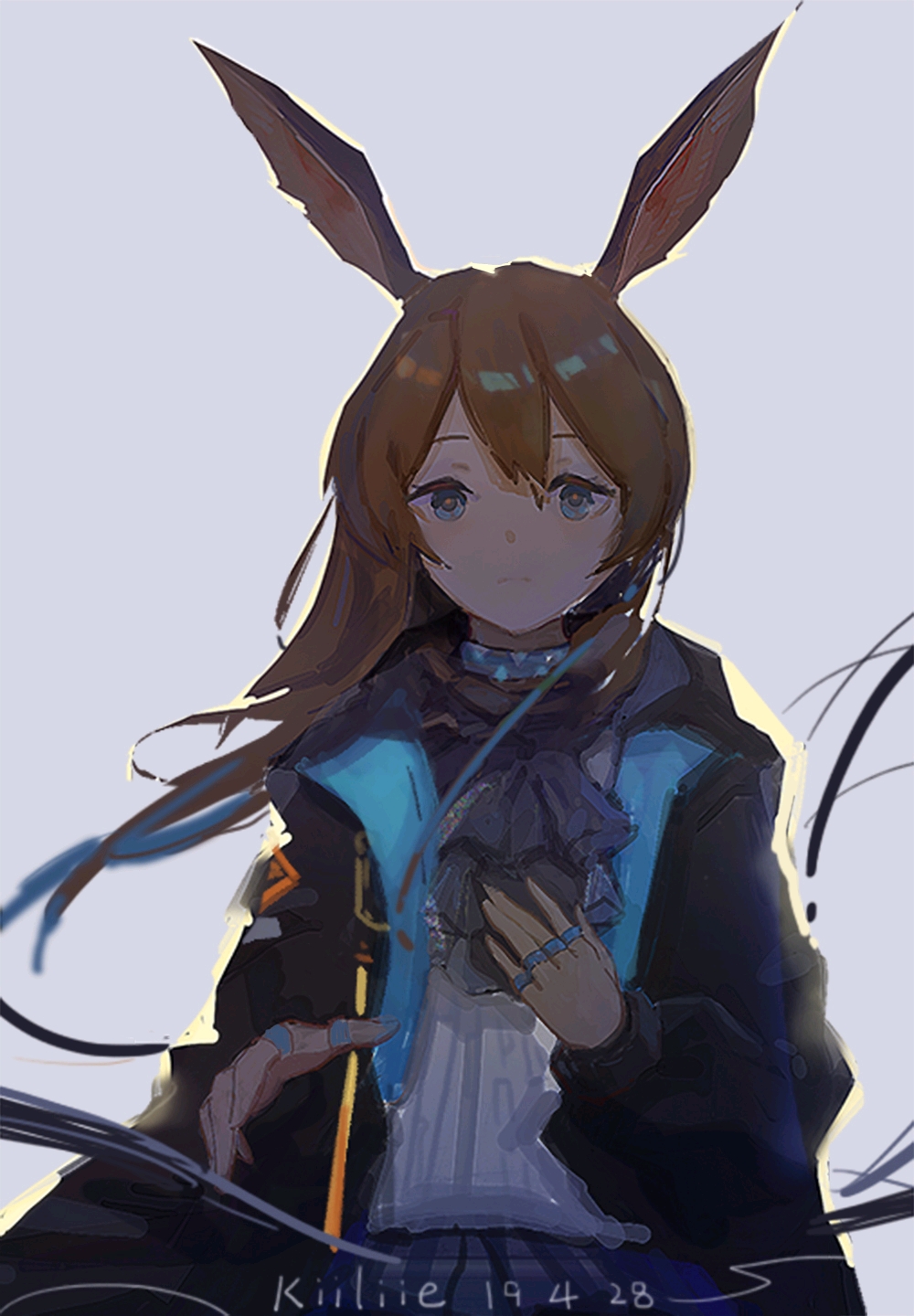 【p站美图】阿米娅(驴骡马)47张 [明日方舟] 同人作品