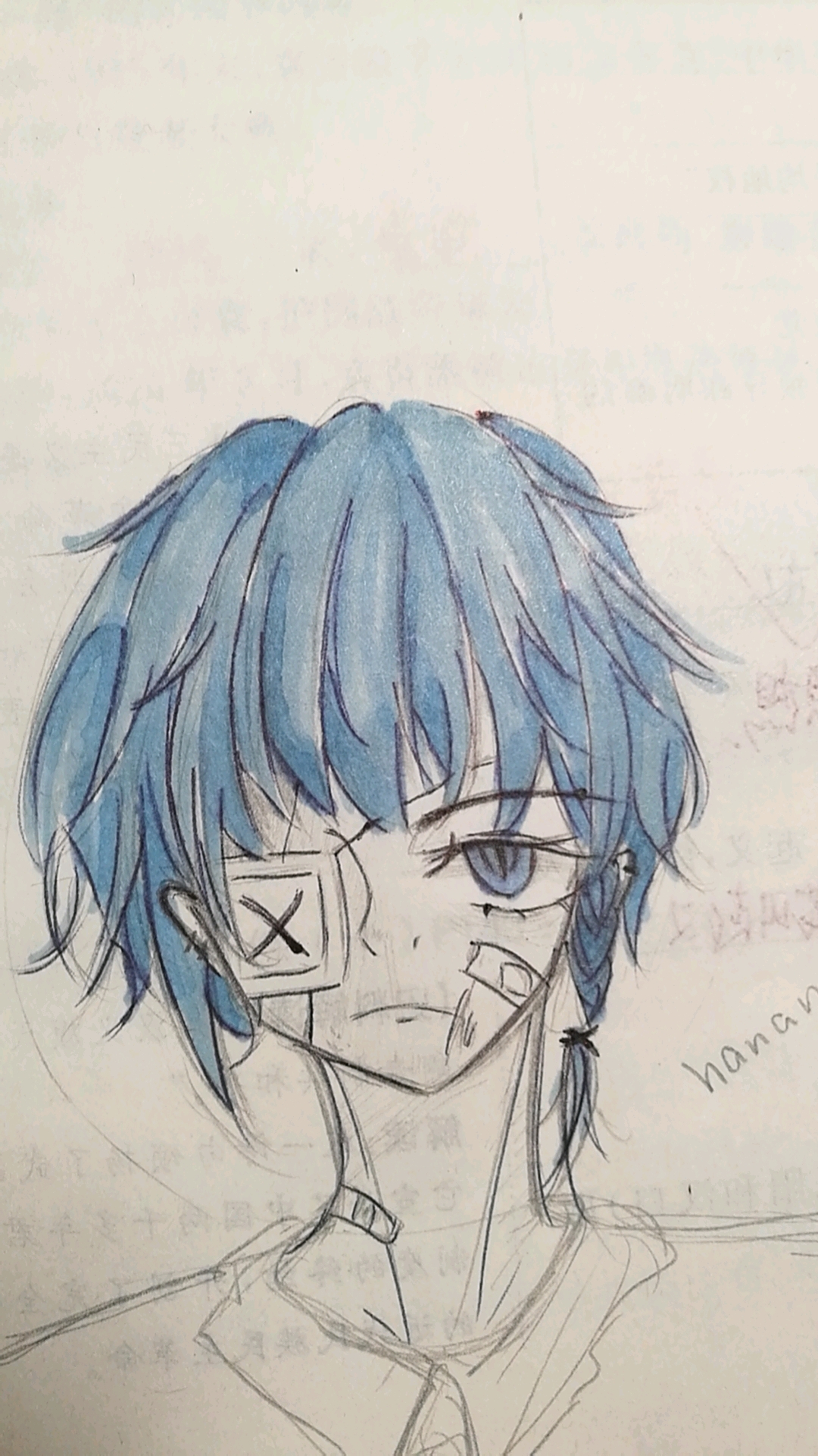 初三同学画作