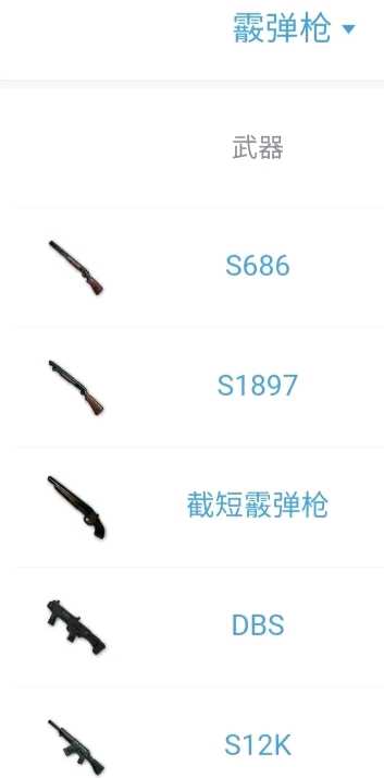 论吃鸡的各种枪械适用性