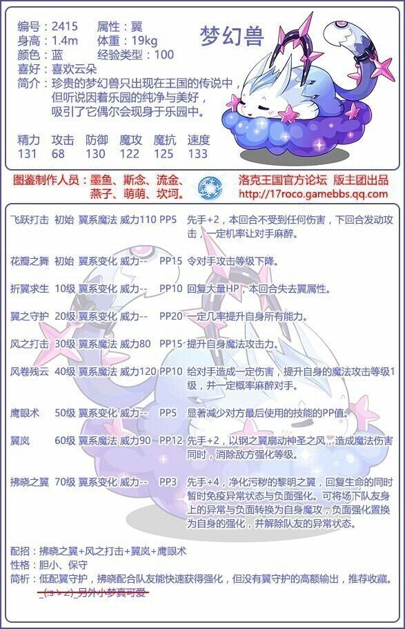 【洛克王国】魅可夫人(柴可对象)技能爆料