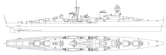 毛熊海军大型战舰介绍-68型恰巴耶夫级 68型恰巴耶夫级巡洋舰是苏联