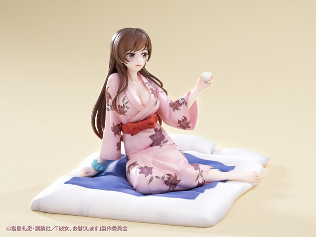 租借女友水原千鹤温泉旅行ver手办登场因微醉而害羞的表情瞩目