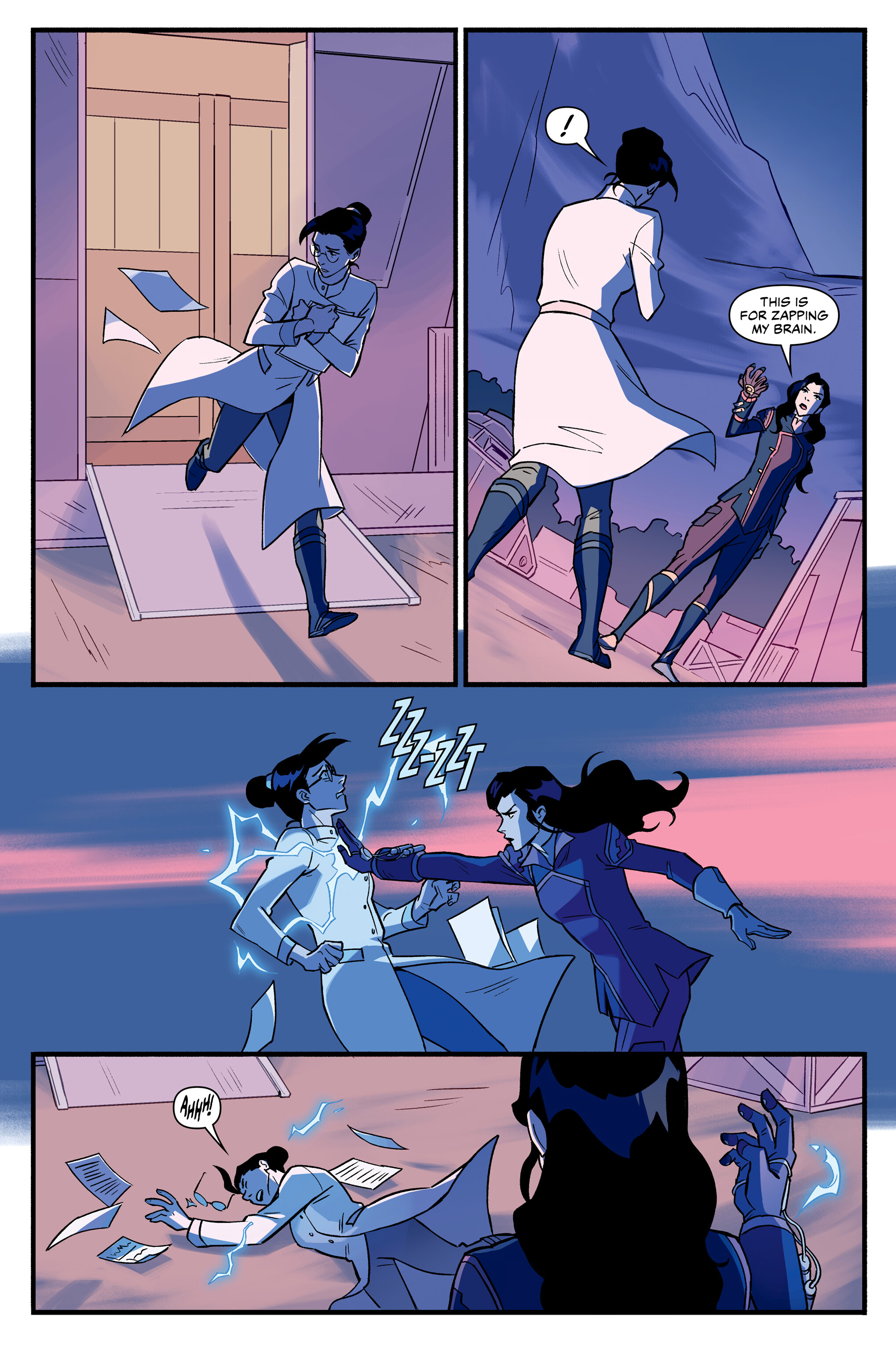 the legend of korra 科拉传奇漫画 ruins of the empire 帝国陨落